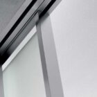 Particolare sottobinario ad incasso sotto parete sovrapposto MITIKA