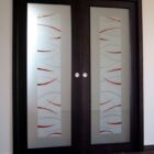 Vetrate artistiche Lingue incise e colorate -1000