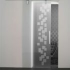 PORTA VETRO SATINATO LOGIKA DECORO MODI'