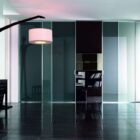 PORTE VETRO ALLUMINIO MITIKA SCORREVOLI SOVRAPPOSTE SOTTOPARETE