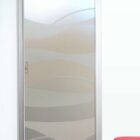 PORTA VETRO ALLUMINIO SCRIGNO MITIKA DECORO NUVOLE